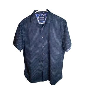 Denim & Flower Men's Button Down Shirt Size L NWOT!